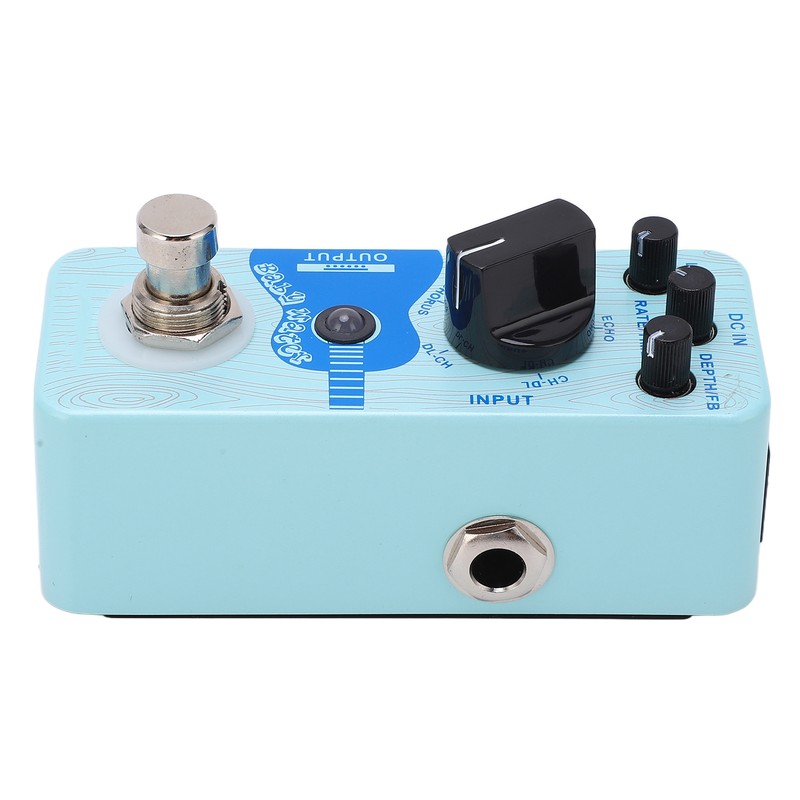 Acoustic Guitar Effect Pedal Baby Water Delay Chorus 5 Gears