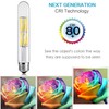 LEOOLS 12W Dimmable Edison Led Tubular Bulb T10/T30,E26 Medium Base