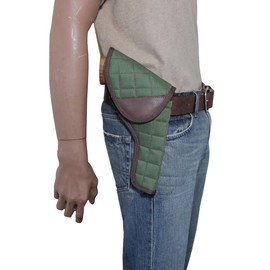 Barsony New Woodland Green Flap Holster for S&W N 327TRR8 329PD Left