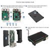 Armor Case for Raspberry Pi 3B+/3B, Aluminum Alloy Metal Case