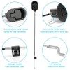 ttmagic 2Pcs Metal Recliner Handle Replacement Parts with Cable, Universal