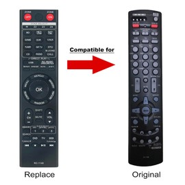 RC-1148 Replacement Remote Control Compatible for Denon AV Receiver AVR-A100 AVR-891 AVR-3311 AVR-4311 AVR-3311CI AVR-4311CI AVR A100 AVR 891 AVR 3311 AVR 4311 AVR 3311CI AVR 4311CI Stereo System