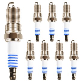 GPMMWPG Iridium Spark Plug SP479 Compatible with Ford E150 E250 F150 F250 Super Duty 4.6L 5.4L 6.8L, for Explorer Expedition Mustang, for Lincoln Navigator, Replacement for SP493 AGSF22WM, 8 Pack