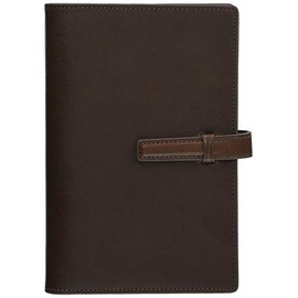 Da Vinci Personal Organizer, All Earth (Bible), 0.9 inches (24 mm), Dark Brown