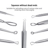 5PCS Blackhead Remover Tool Set Acne Extractor Comedone Pimples Spot