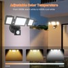 ALUSSO Motion Sensor Outdoor Lights with Remote 40W 4000LM Flood