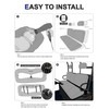 ZIDIYORUO Ranger Seat Covers, Full Wrap UTV Seat Protection Set