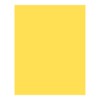 UCreate Coated Poster Board, Yellow, 22" x 28", 25 Sheets