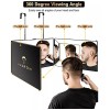 JUSRON Espejo De 3 Vías Para Autocorte De Cabello, 360