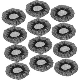 3 Series Redecilla Para El Cabello Para Hombres Red De Cabello Nocturno Dormir Redecilla De Ganchillo Marrón Redecillas Para Cocinar Redecillas Para Mujer Tela Black 12 Piezas X 3