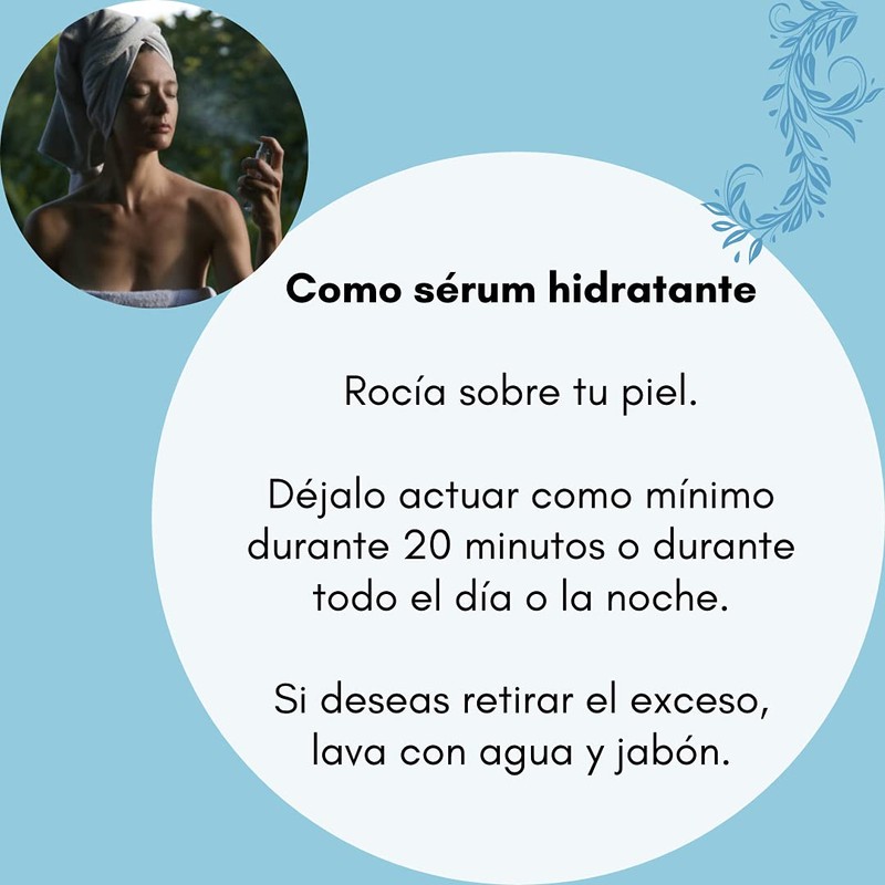 Natturall Ácido Hialuronico Facial Suero Serum Antiedad Reafirmante Antiarrugas 30
