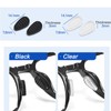 Eyeglass Nose Pads 10 Pairs Silicone Anti-Slip Stick-On Airbag Pads