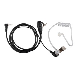 Jopto 1 Pin 2.5mm Walkie Talkie Earpiece with PTT Mic Security Bodyguard Headset Compatible with Two Way Radio Motorola Talkabout H20 T82 T92 TKLR T3 T5 T6 T7 T8 T9 T6210 T80/T80 Extreme T9500XLR