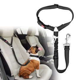 Dog Seat Belt, Pet Seat Belt, Car Dedicated Leash, Drive Seat Belt, Passenger Seat, Prevents Jumping Out, Stretchable, Adjustable Length, Dog Leash, Dog Supplies