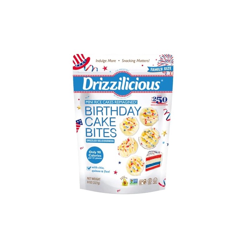 Drizzilicius Birthday Cake 8oz