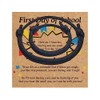 2Pcs First Day of School Family Matching String knit Bracelets