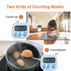 Digital Kitchen Timer, Digital Magnetic Stopwatch Timer with Magnet, Standing,