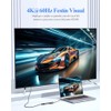 LENTION 6 en 1 Adaptador USB C a HDMI 4K60Hz,