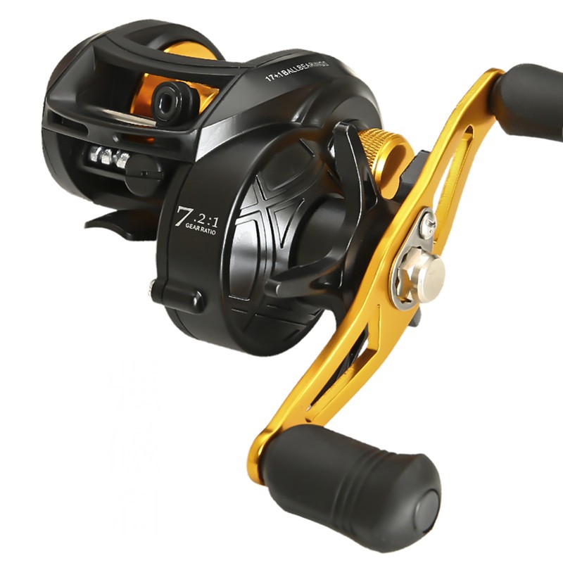 Ultra Smooth 17 + 1 BB Baitcasting Fishing Reel Baitcaster