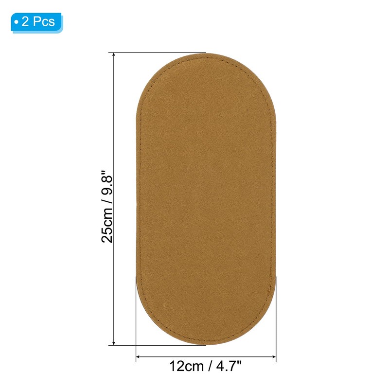 PATIKIL Felt Base Shaper 10x5 Inch, 2 Pcs Bag Bottom