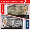 AXLAHA 2006-2008 Dodge Ram Headlights Assembly for 2006 2007 2008