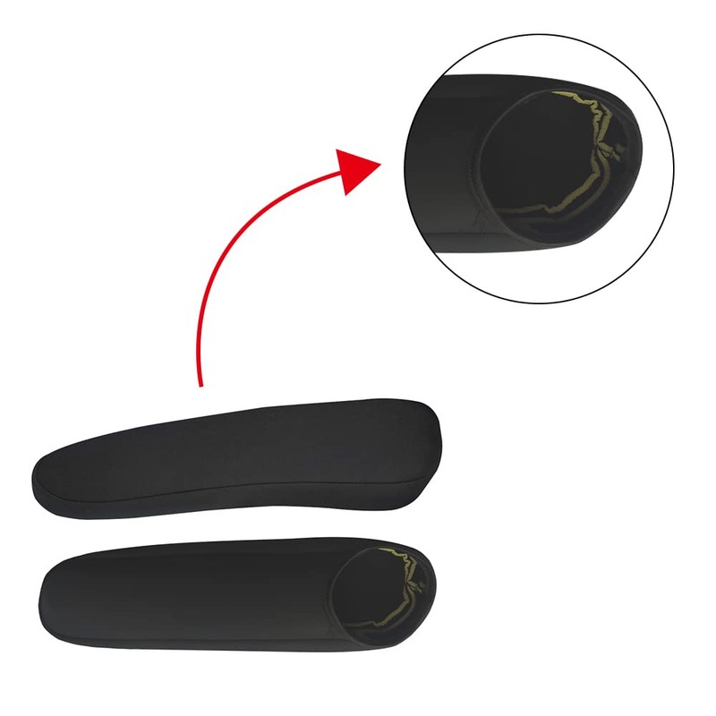 AOMSAZTO Front Door Panels Armrest Cover Leather Left & Right