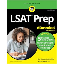 LSAT Prep For Dummies: Book + 5 Practice Tests Online