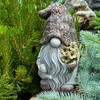 Mood Lab Garden Gnome - Key Hider Gnome Figurine -
