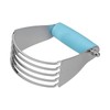 Professional Stainless Steel Dough Blender with Heavy Duty Blades -
