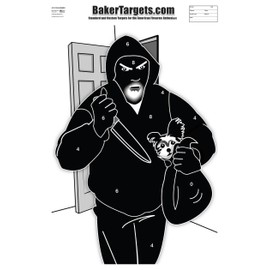 Bad Guy Target Pack - 23" x 35" - 30 Targets Total