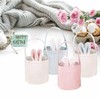 HERZWILD 4 x Easter Baskets with Handle, Easter Basket Children's