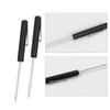 LVOUP Mini Pocket Screwdriver Black Portable Screwdriver Slotted Screw Driver