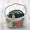 Craftsman House Mosquito Trap Incense Holder Hydrangea Rabbit Incense Pot
