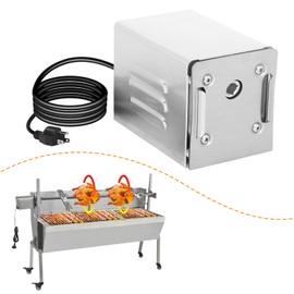 YJINGRUI 15W Rotisserie Motor, 90lb/40KG BBQ Motor, Rotisserie Motor For Grill, Electric Roaster Barbecue Motor (110V AC)