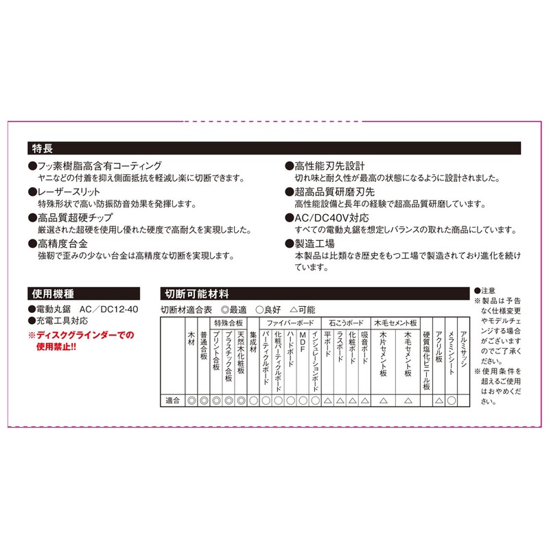 SK11 Kuro Plus Chip Saw for Carpentry Charging, 4.9 x