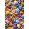 Jigsaw Puzzles for Adults 1000 Pieces-Colorful Seashell and Starfish, 1000