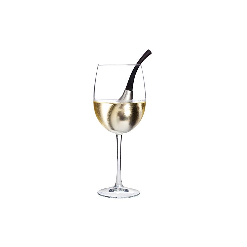 Wine Glass Chillers, Set of Two with Case