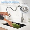 BDHYYM Drain Fitting Sink, 114 mm Siphon Kitchen Sink with