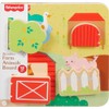 Fisher-Price Juguete para Bebés Tablero Animalitos de Madera para bebés