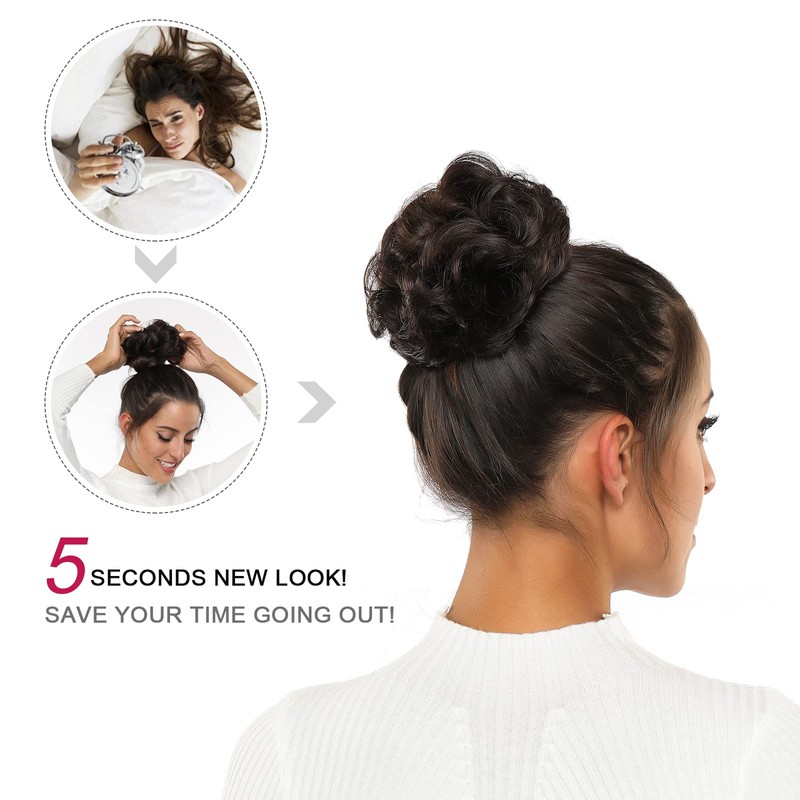 Yamel Messy Bun Hair Pieces for Women Hair Bun Extension