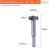 YoiYee 26mm Tungsten Carbide Woodworking Hole Saw Drill Bit, Hinge