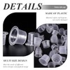 CVDYWDJIE 300 Pieces Tattoo Ink Cups, Transparent Ink Containers, Plastic