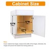 RITSU Slide Out Pan and Pot Lid Organizer for Cabinet,
