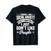 Social Anxiety Attack Panic Disorder Mental Health Illness T-Shirt