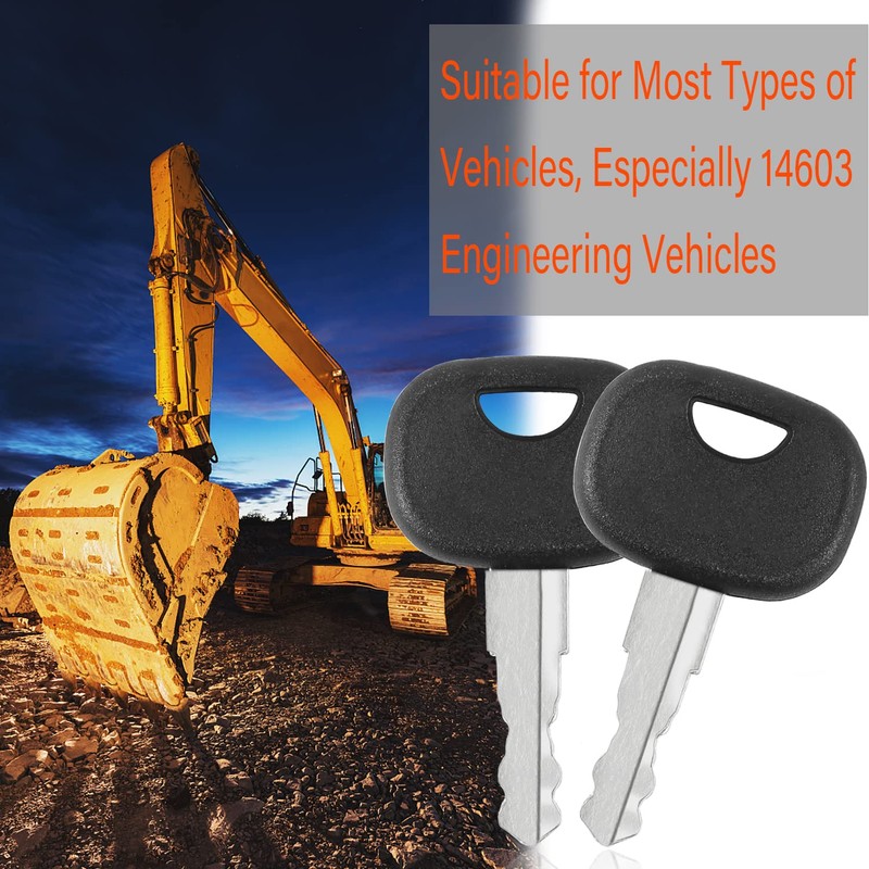 MaxAwe 8 x 14603 ignition key construction machinery keys, replacement