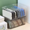 Biafiog Makeup Face Mask Organizer Dust-Proof Large Capacity Desktop Storage