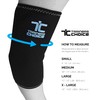 Trainers Choice Elbow Compression Sleeve, for Men & Women, with