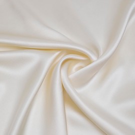 Oeko-TEX® Certified Silk Pillowcase for 100% Silk Pillow 22 Momme Certified Hair and Skin Benefits Anti Aging, Anti Dust Mite (60 x 60 cm, Beige)