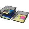 Simple Houseware - Organizador de escritorio apilable para documentos y
