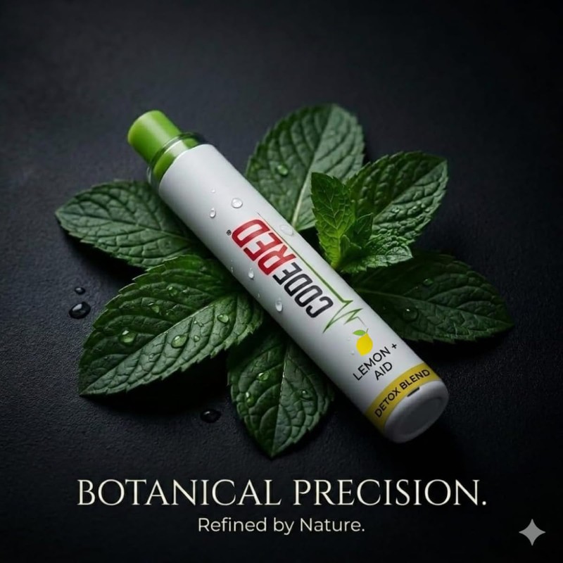 Code Red V-Aid Mullein Diffuser Pen - Plant-Based Aromatherapy Herbal
